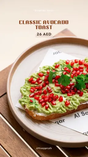 Classic avo toast